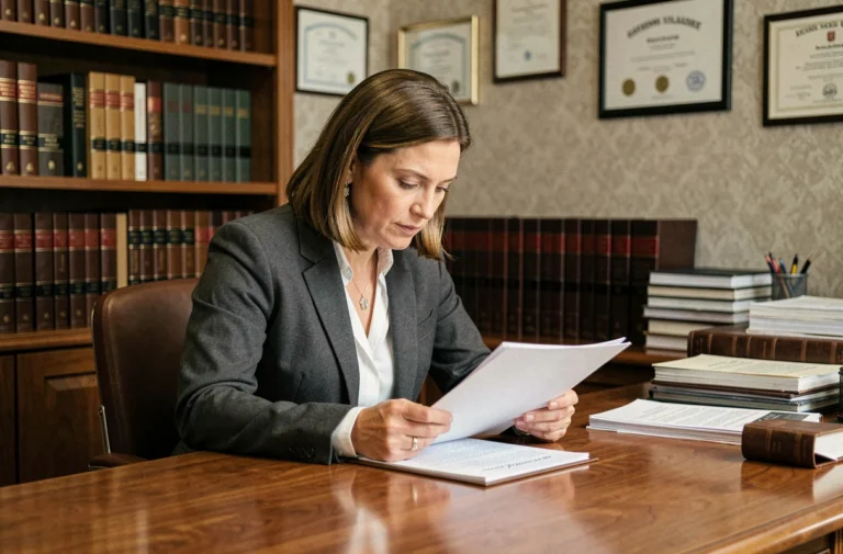 Avocate consultant des documents juridiques relatifs aux droits de la personne et à l'article 16 du code civil